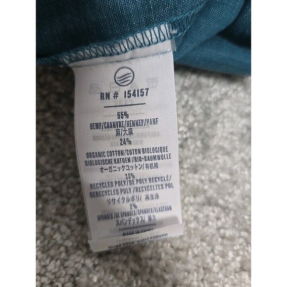 United By Blue Hemp Organic Cotton Sleeveless Cinched Waist Dress Women’s Sz XL - Picture 6 of 9